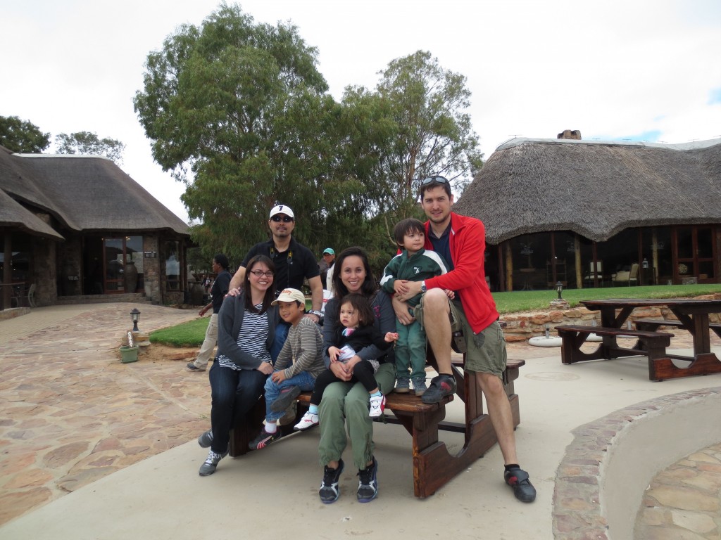 The Crew:) With special friend and her family from the Philippines visited Cape Town with us... we couldn't let them go without going to a safari. 